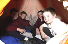 Life in a tent for young BAS scientists